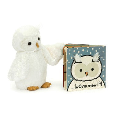 If I Were An Owl Board Book and Bashful Owl Medium