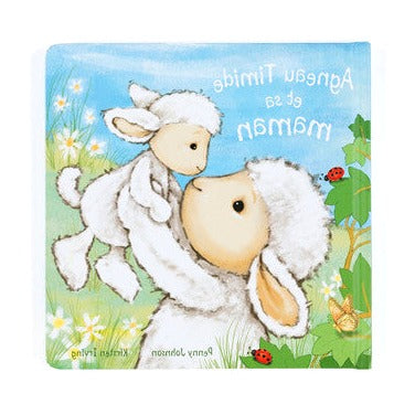 Agneau Timide Et Sa Maman Livre and Bashful Lamb Medium