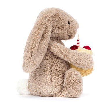 Bashful Beige Bunny 'Birthday'