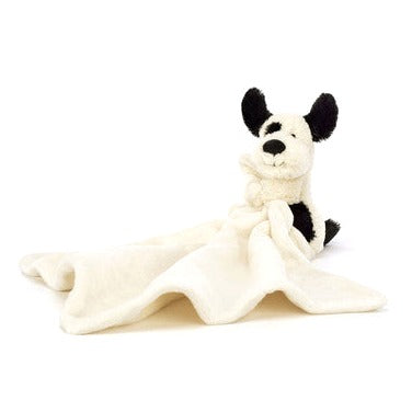Bashful Black & Cream Puppy Soother