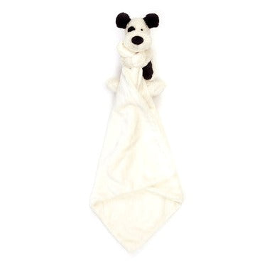 Bashful Black & Cream Puppy Soother