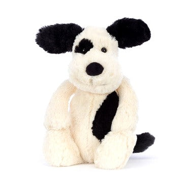 Bashful Black & Cream Puppy