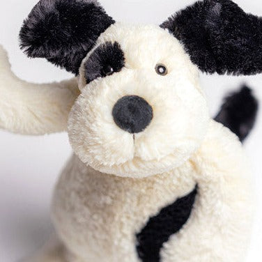 Bashful Black & Cream Puppy
