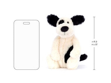 Bashful Black & Cream Puppy