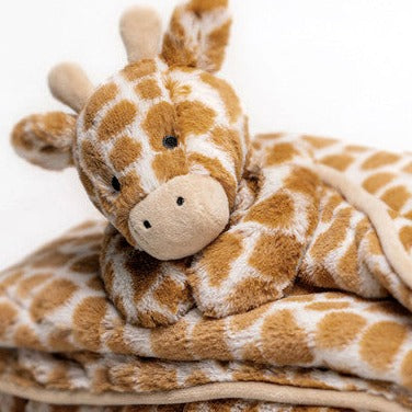 Bashful Giraffe Blankie