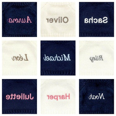 Bashful Luxe Puppy Orlando with Personalised Navy Jumper