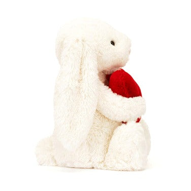 Bashful Red Love Heart Bunny