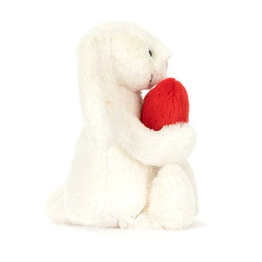 Bashful Red Love Heart Bunny