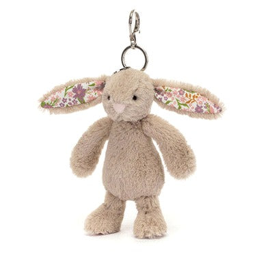 Blossom Beige Bunny 'Petal' Bag Charm