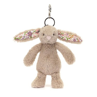 Blossom Beige Bunny 'Petal' Bag Charm