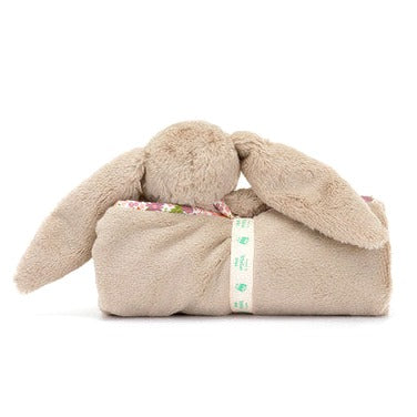 Blossom Beige Bunny 'Petal' Blankie