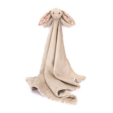 Blossom Beige Bunny 'Petal' Blankie