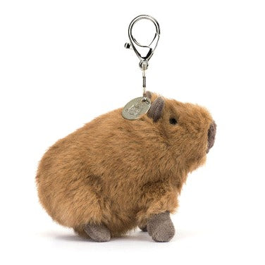 Clyde Capybara Bag Charm 
