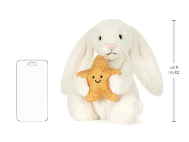 Cream Bunny with Star