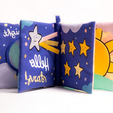 Hello Moon Fabric Book