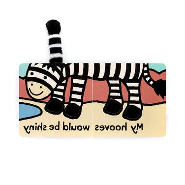 If I Were A Zebra Board Book and Bashful Zebra Medium