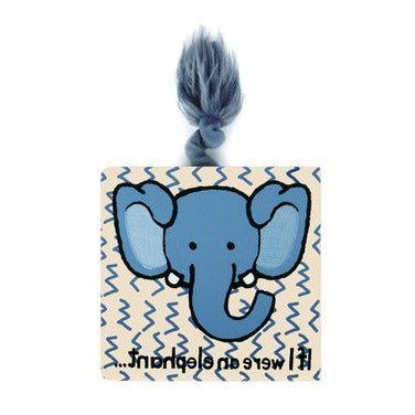 If I Were An Elephant Board Book and Fuddlewuddle Elephant Medium