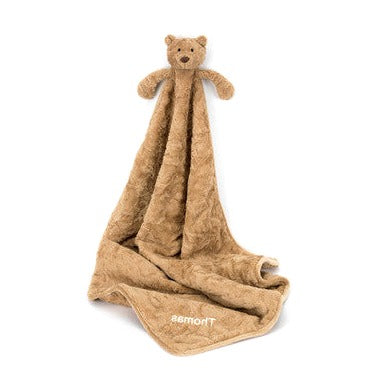 Personalised Bartholomew Bear Blankie