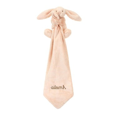 Personalised Bashful Blush Bunny Soother