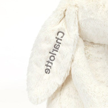Personalised Bashful Cream Bunny Huge
