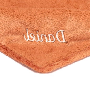 Personalised Bashful Fox Cub Blankie