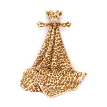 Personalised Bashful Giraffe Blankie