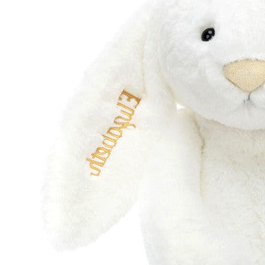 Personalised Bashful Luxe Bunny Luna Huge