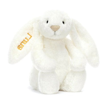 Personalised Bashful Luxe Bunny Luna Medium