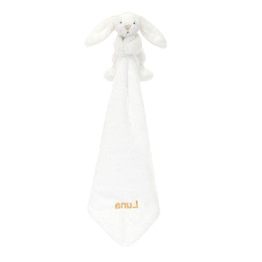 Personalised Bashful Luxe Bunny Luna Soother