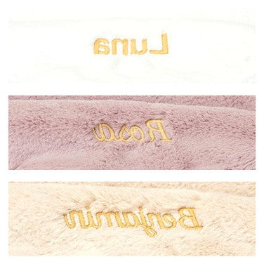 Personalised Bashful Luxe Bunny Luna Soother