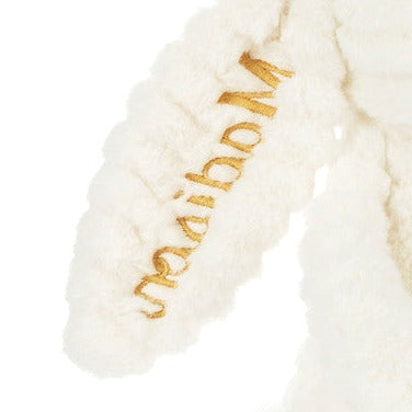 Personalised Bashful Luxe Bunny Nimbus