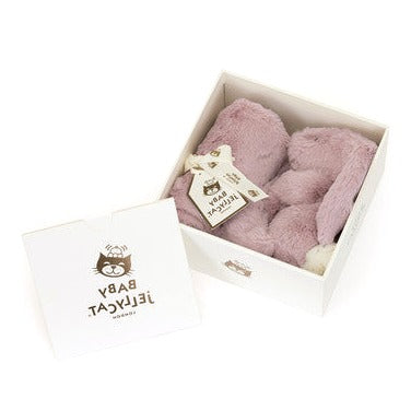Personalised Bashful Luxe Bunny Rosa Soother