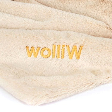 Personalised Bashful Luxe Bunny Willow Blankie