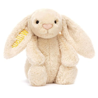 Personalised Bashful Luxe Bunny Willow Medium