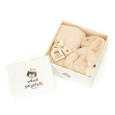 Personalised Bashful Luxe Bunny Willow Soother