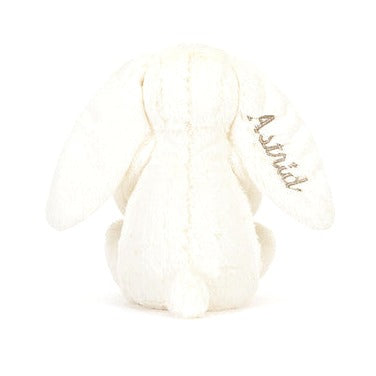 Personalised Cream Bunny with Star
