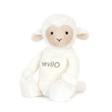 Skipson Lamb with Personalised Cream Jumper