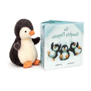 The Naughty Penguins Book and Peanut Penguin Medium