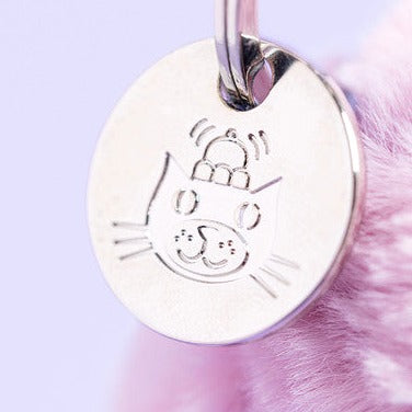 Thistlepop Blossom Bunny Bag Charm